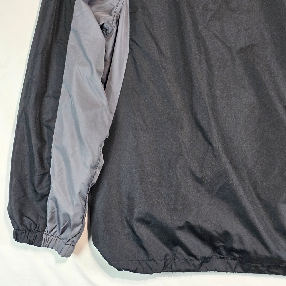 Reebok NFL Pittsburgh Steelers Windbreaker‎ Jacket Mens Large Black Full Zip SI - Picture 13 of 16